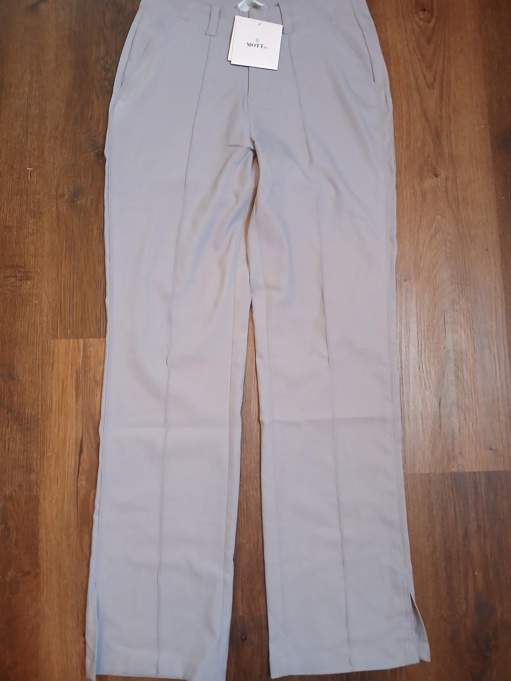 Mott50 Light Gray Men's Dress Pants